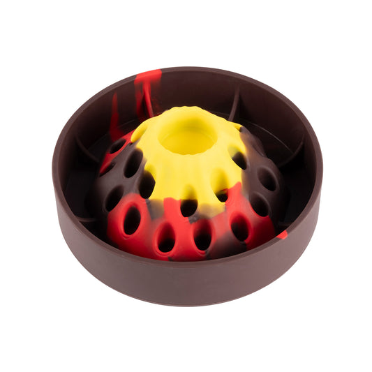 Volcano-Shaped Slow Feeder