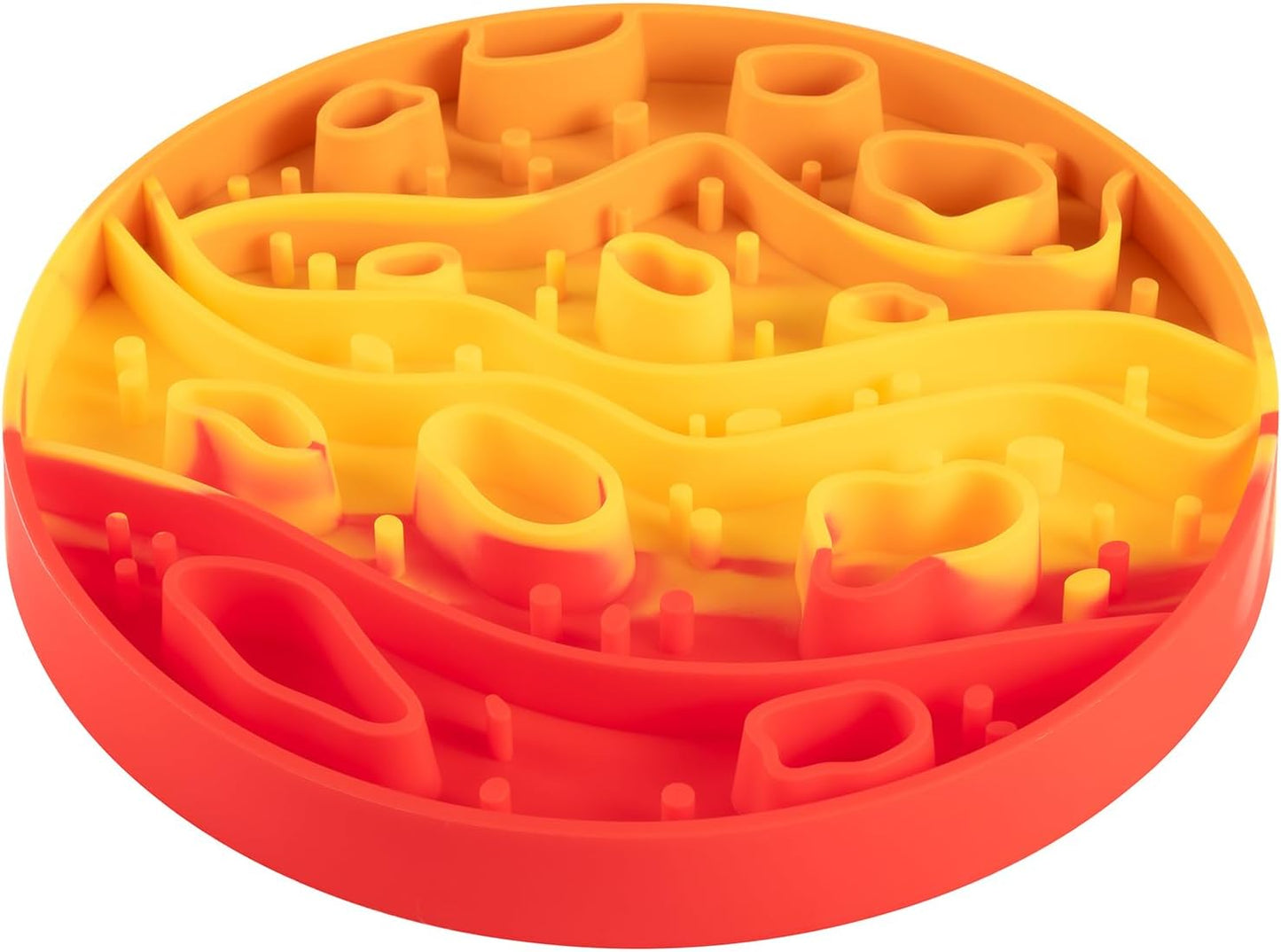 Mars-Themed Silicone Slow Feeder